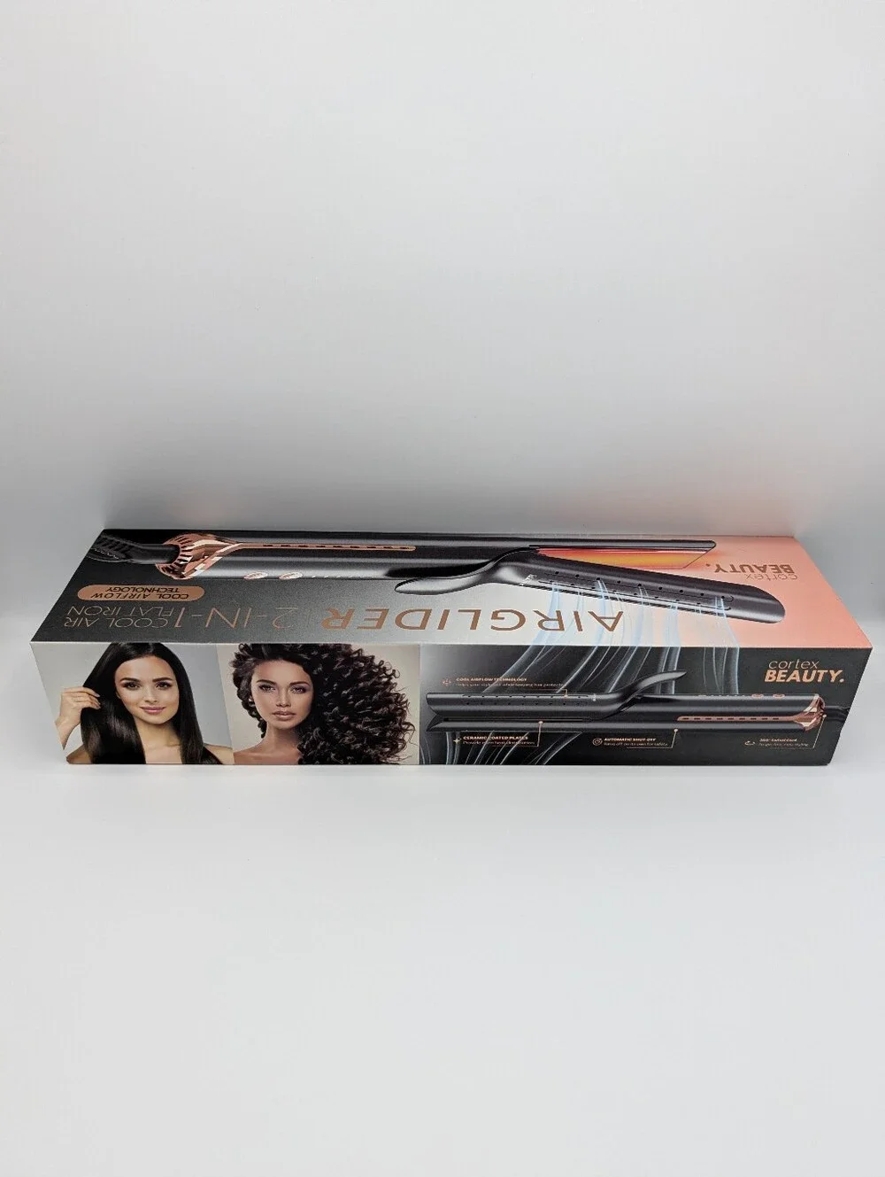 Cortex Beauty Airglider 2-in-1 Cool Air Flat Iron & Styler – NWOT / New Without